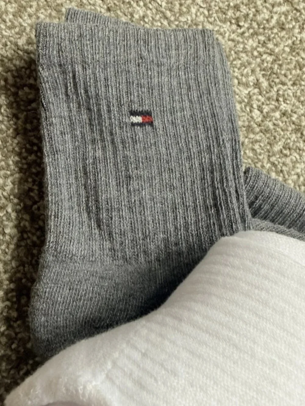 Tommy Hilfiger Men's Cushion High Quarter Socks 6 Pair Pack Assorted One Size